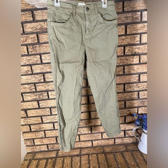 Market and spruce sage green skinny pants - Picture 1 of 7